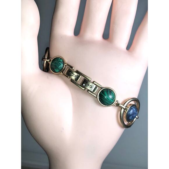 CHLOE + ISABEL natural elements mixed stone link bracelet - B029 - Picture 2 of 4